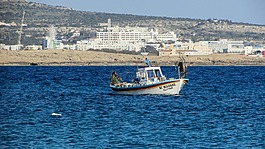 塞浦路斯,阿依,漁船