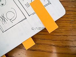笔记本,模型,素描