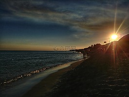 日落,hdr,普利亞大區(qū)