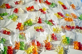 gummi熊,包裝,香包