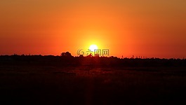 日出,太陽,天空
