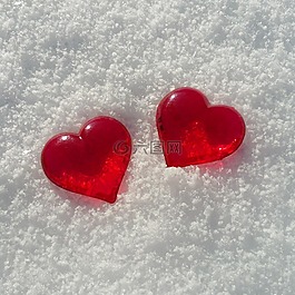情人節(jié),心臟,雪