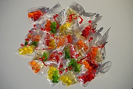 gummi熊,包裝,香包