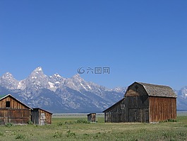 牧場(chǎng),谷倉(cāng),建筑物