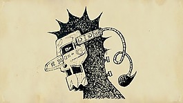 怪物,童话故事,画