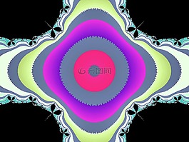 分形,數(shù)字藝術(shù),抽象的設(shè)計