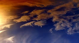 天空,云,形式