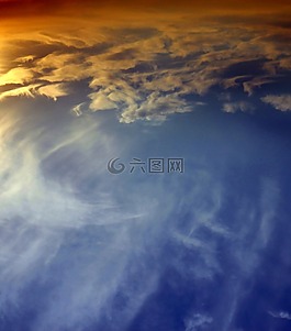 天空,云,形式