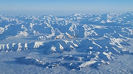 冬天,雪,全景
