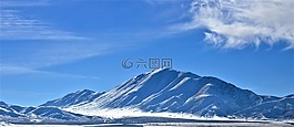 雪,自然,天空