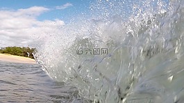 波,毛伊島,海灘