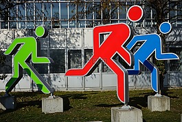 男性,角拐,組