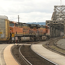 机车,桥,bnsf