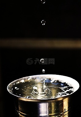 水滴,水,滾揉機