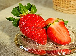 草莓,漿果,水果