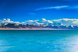 中國,山,雪