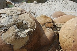 炮彈 concretians,北達(dá)科他州,巖