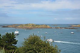 海,chausey群岛,码头