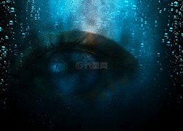 眼,幻想,脸