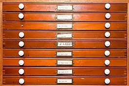 typecases,信件,鉛套