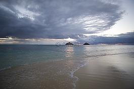 夏威夷,海洋,海灘