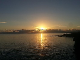 日出,海,馬洛卡