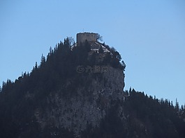 城堡 falkenstein,城堡,堡垒