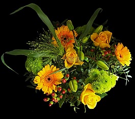 花束,生日花束,孤立