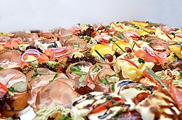 面包,滾,食品