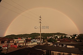 彩虹,若因維利,城市