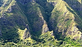 夏威夷,山,自然