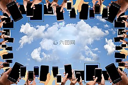 數字化,電話,手