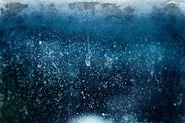 水,玻璃,藍(lán)色
