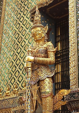 泰國,曼谷,廟