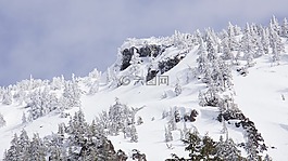 冬天,火山口湖,國家公園