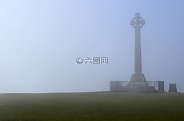 紀(jì)念碑,薄霧,霧