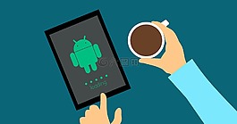 咖啡,設計,android 系統