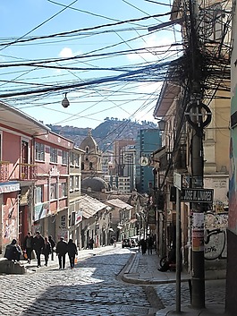 玻利維亞,lapaz,城市