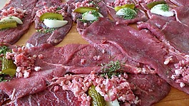 廚師,肉,食譜