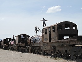 玻利維亞,火車,廢墟