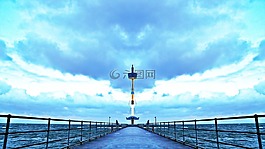 碼頭,塢站,海洋