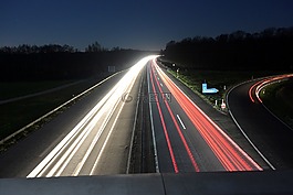 夜,公路,夜間照片