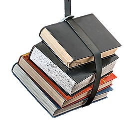 書籍,孤立,白