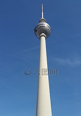 塔,柏林,電視塔