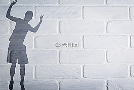 男孩,陰影,側(cè)影