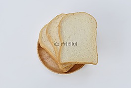 面包,白,食品