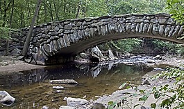 橋,溪,河