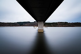 橋,水庫(kù),水