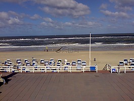 長廊,westerland,北海
