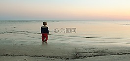 海洋,海灘,兒童